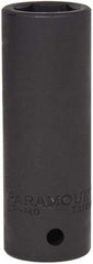 Paramount - 1/2" Drive 18mm Deep Impact Socket - 6 Points, 3-5/64" OAL - Benchmark Tooling