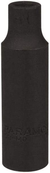 Paramount - 1/2" Drive 8mm Deep Impact Socket - 6 Points, 3-5/64" OAL - Benchmark Tooling