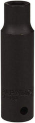 Paramount - 1/2" Drive 10mm Deep Impact Socket - 6 Points, 3-5/64" OAL - Benchmark Tooling