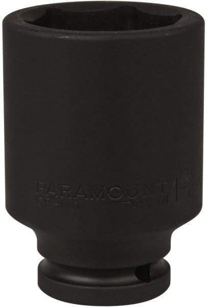 Paramount - 3/4" Drive 1-3/4" Deep Impact Socket - 6 Points, 3-35/64" OAL - Benchmark Tooling