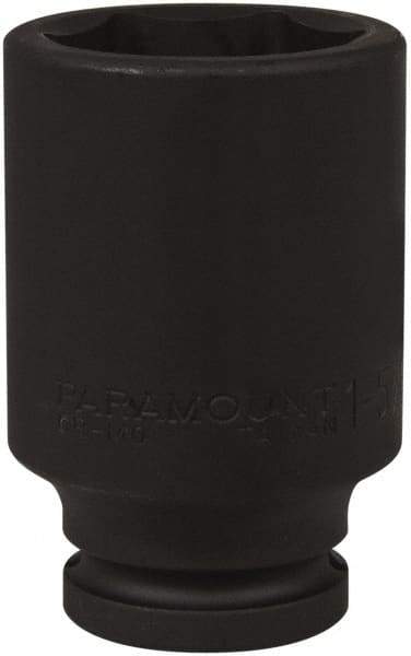 Paramount - 3/4" Drive 1-5/8" Deep Impact Socket - 6 Points, 3-35/64" OAL - Benchmark Tooling