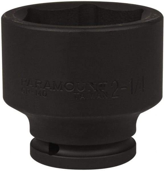 Paramount - 3/4" Drive 2-1/4" Standard Impact Socket - 6 Points, 2-7/8" OAL - Benchmark Tooling