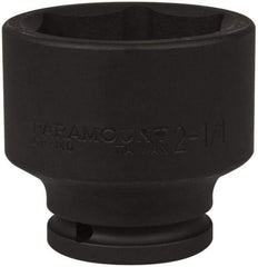 Paramount - 3/4" Drive 2-1/4" Standard Impact Socket - 6 Points, 2-7/8" OAL - Benchmark Tooling