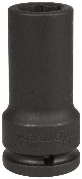 Paramount - 3/4" Drive 22mm Deep Impact Socket - 6 Points, 3-35/64" OAL - Benchmark Tooling