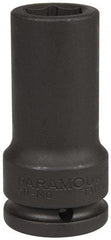 Paramount - 3/4" Drive 22mm Deep Impact Socket - 6 Points, 3-35/64" OAL - Benchmark Tooling