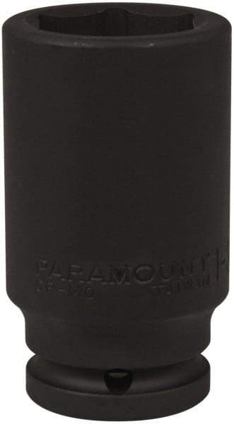Paramount - 3/4" Drive 1-3/8" Deep Impact Socket - 6 Points, 3-35/64" OAL - Benchmark Tooling