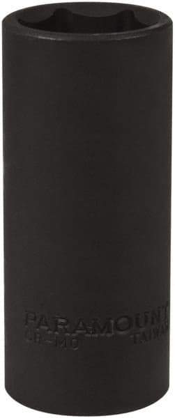 Paramount - 1/2" Drive 24mm Deep Impact Socket - 6 Points, 3-1/2" OAL - Benchmark Tooling