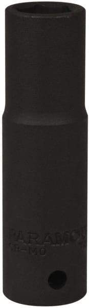 Paramount - 1/2" Drive 9/16" Deep Impact Socket - 6 Points, 3-5/16" OAL - Benchmark Tooling