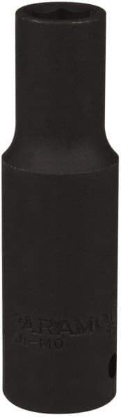 Paramount - 1/2" Drive 7/16" Deep Impact Socket - 6 Points, 3-5/16" OAL - Benchmark Tooling