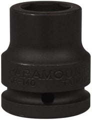 Paramount - 3/4" Drive 21mm Standard Impact Socket - 6 Points, 2" OAL - Benchmark Tooling