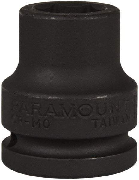 Paramount - 3/4" Drive 19mm Standard Impact Socket - 6 Points, 2" OAL - Benchmark Tooling