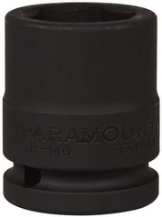Paramount - 3/4" Drive 1-1/16" Standard Impact Socket - 6 Points, 2-3/32" OAL - Benchmark Tooling