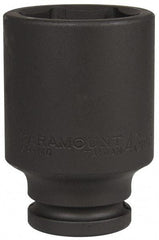 Paramount - 3/4" Drive 43mm Deep Impact Socket - 6 Points, 3-35/64" OAL - Benchmark Tooling