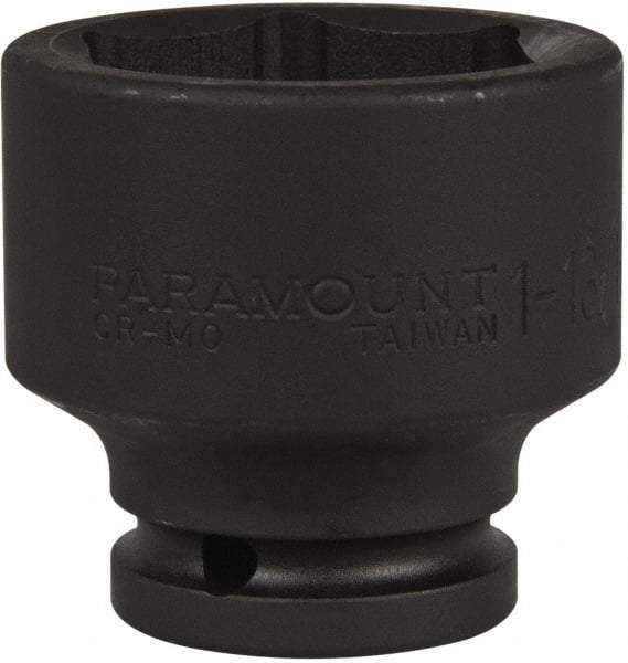 Paramount - 3/4" Drive 1-13/16" Standard Impact Socket - 6 Points, 2-7/16" OAL - Benchmark Tooling