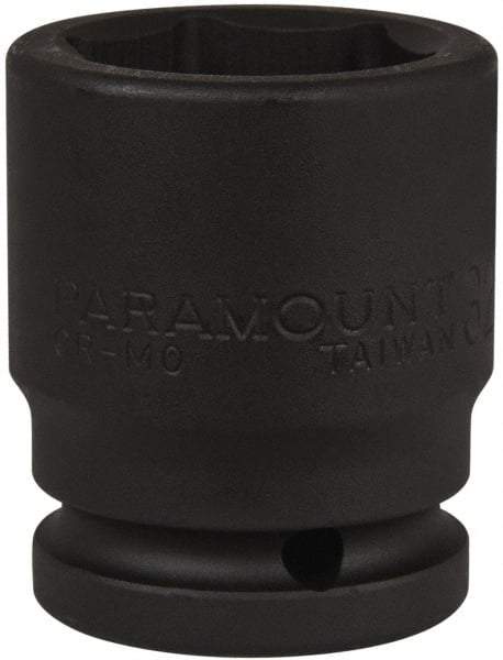 Paramount - 3/4" Drive 32mm Standard Impact Socket - 6 Points, 2-1/4" OAL - Benchmark Tooling