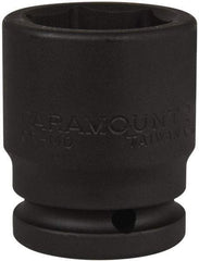 Paramount - 3/4" Drive 32mm Standard Impact Socket - 6 Points, 2-1/4" OAL - Benchmark Tooling