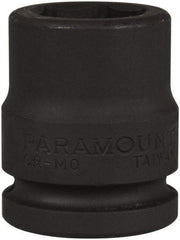 Paramount - 3/4" Drive 25mm Standard Impact Socket - 6 Points, 2-3/32" OAL - Benchmark Tooling