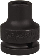 Paramount - 3/4" Drive 9/16" Standard Impact Socket - 6 Points, 2" OAL - Benchmark Tooling