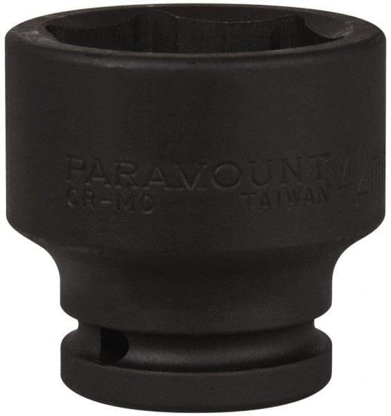 Paramount - 3/4" Drive 42mm Standard Impact Socket - 6 Points, 2-9/32" OAL - Benchmark Tooling