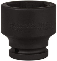 Paramount - 3/4" Drive 42mm Standard Impact Socket - 6 Points, 2-9/32" OAL - Benchmark Tooling