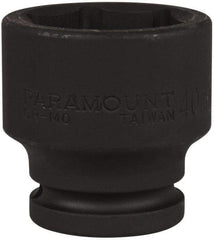 Paramount - 3/4" Drive 40mm Standard Impact Socket - 6 Points, 2-9/32" OAL - Benchmark Tooling