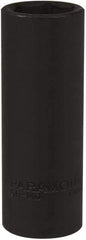 Paramount - 1/2" Drive 13/16" Deep Impact Socket - 6 Points, 3-5/16" OAL - Benchmark Tooling
