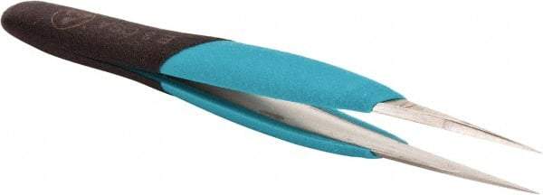 Erem - 5-1/2" OAL 3C-SA Ergonomic Tweezers - Straight, High Precision Tips - Benchmark Tooling