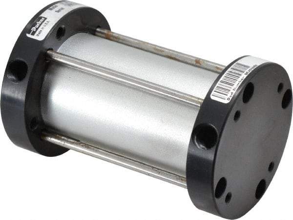 Parker - 2" Stroke x 1-1/2" Bore Single Acting Air Cylinder - 1/8 Port, 3/8-24 Rod Thread, -10 to 200°F - Benchmark Tooling