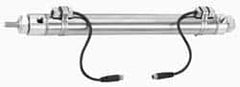Parker - Air Cylinder Cord Set/Threaded Connector - Use with 9/16 to 2-1/2" Bore Air Cylinders - Benchmark Tooling