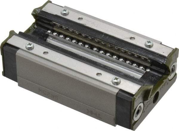 THK - 83mm L x 48mm W x 26mm H, 35mm Transverse Hole Spcg, 35mm Lateral Hole Spcg, Horizontal Mount Radial SR Block - 12.5mm Overhang, 20.3 Kn Dynamic Capacity, M6X9 Hole, 39.5 kn Static Load Rating, 33" High Assembly - Benchmark Tooling