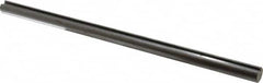 Made in USA - 15mm Diam, 1' Long, 1045 Steel Keyed Round Linear Shafting - 5mm Key - Benchmark Tooling