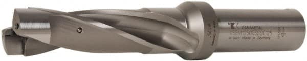 Kennametal - 31.75 to 32mm Diam, 3xD, 96mm Max Depth, 1-1/4" Shank Diam, 133.48mm Flute, 234.95mm OAL, Replaceable Tip Drill - KSEM1250 Insert, 8 Seat Size, Series KSEM - Benchmark Tooling