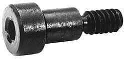 Gibraltar - 3/4" Shoulder Diam x 1-1/4" Shoulder Length, 5/8-11 UNC, Hex Socket Shoulder Screw - 1137 Steel, Black Oxide Finish, 1/2" Head Height x 1" Head Diam - Benchmark Tooling