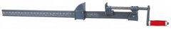 Wilton - 60" Capacity, 1-13/16" Throat Depth Bar Clamp - 6,000 Lb Clamping Pressure, 64" OAL - Benchmark Tooling