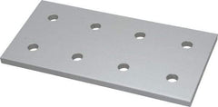 80/20 Inc. - 3" Wide, 6" High, Open Shelving 8 Hole Joining Strip - Aluminum, Use with Series 15 & Bolt Kit 3320 or 3325 - Benchmark Tooling