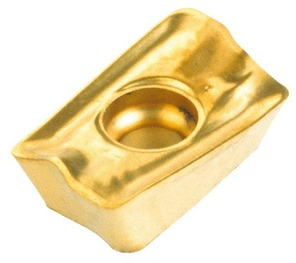 Iscar - HM90 APKT100312 Grade IC928 Carbide Milling Insert - TiAlN Finish, 0.139" Thick, 1.2mm Corner Radius - Benchmark Tooling