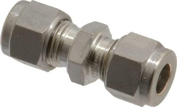 Ham-Let - 8mm OD, Grade 316Stainless Steel Union - Comp x Comp Ends - Benchmark Tooling