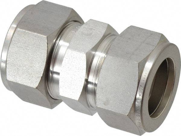 Ham-Let - 1" OD, Grade 316Stainless Steel Union - Comp x Comp Ends - Benchmark Tooling