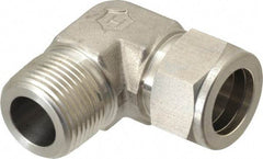 Ham-Let - 3/4" OD, Grade 316Stainless Steel Male Elbow - Comp x MNPT Ends - Benchmark Tooling