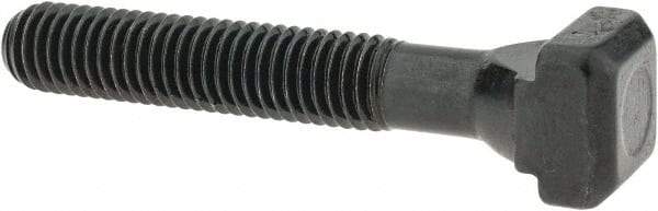 Gibraltar - M8 x 1.25, 35mm Thread Length, 8mm Slot Width, Black Oxide, Steel T Slot Bolt - 50mm Length Under Head, Grade 10.9, 13mm Head Width x 6mm Head Height - Benchmark Tooling