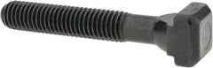 Gibraltar - M8 x 1.25, 35mm Thread Length, 8mm Slot Width, Black Oxide, Steel T Slot Bolt - 50mm Length Under Head, Grade 10.9, 13mm Head Width x 6mm Head Height - Benchmark Tooling