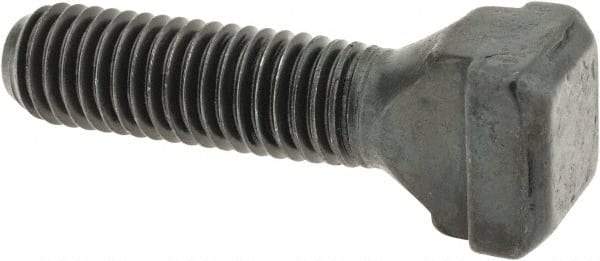 Gibraltar - M10 x 1.5, 30mm Thread Length, 10mm Slot Width, Black Oxide, Steel T Slot Bolt - 40mm Length Under Head, Grade 10.9, 15mm Head Width x 6mm Head Height - Benchmark Tooling