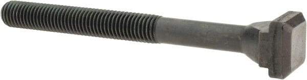 Gibraltar - M12 x 1.75, 75mm Thread Length, 14mm Slot Width, Black Oxide, Steel T Slot Bolt - 125mm Length Under Head, Grade 10.9, 22mm Head Width x 8mm Head Height - Benchmark Tooling