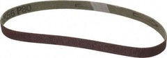 Tru-Maxx - 1/2" Wide x 18" OAL, 80 Grit, Aluminum Oxide Abrasive Belt - Aluminum Oxide, Medium, Coated - Benchmark Tooling