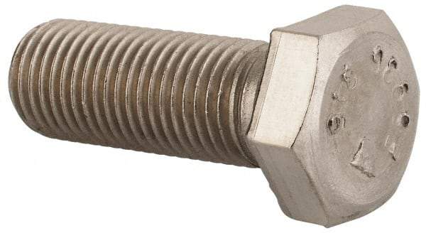 Value Collection - 3/8-24 UNF, 1" Length Under Head Hex Head Cap Screw - Fully Threaded, Grade 316 Stainless Steel, Uncoated, 9/16" Hex - Benchmark Tooling