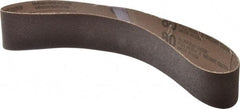 Tru-Maxx - 2" Wide x 30" OAL, 80 Grit, Aluminum Oxide Abrasive Belt - Aluminum Oxide, Medium, Coated - Benchmark Tooling