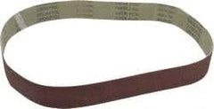 Tru-Maxx - 2" Wide x 48" OAL, 100 Grit, Aluminum Oxide Abrasive Belt - Aluminum Oxide, Fine, Coated - Benchmark Tooling