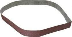 Tru-Maxx - 2" Wide x 60" OAL, 100 Grit, Aluminum Oxide Abrasive Belt - Aluminum Oxide, Fine, Coated - Benchmark Tooling