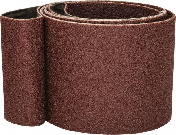 Tru-Maxx - 2-1/2" Wide x 60" OAL, 60 Grit, Aluminum Oxide Abrasive Belt - Aluminum Oxide, Medium, Coated - Benchmark Tooling