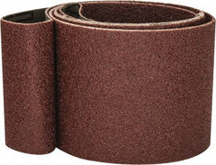 Tru-Maxx - 2-1/2" Wide x 60" OAL, 60 Grit, Aluminum Oxide Abrasive Belt - Aluminum Oxide, Medium, Coated - Benchmark Tooling